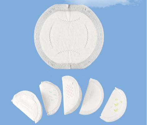 OEMの看護胸は使い捨て可能な母乳で育てるパッドISO9001にパッドを入れる