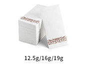12.5g Serviettesの夕食の紙ナプキン19gの使い捨て可能な布ナプキン