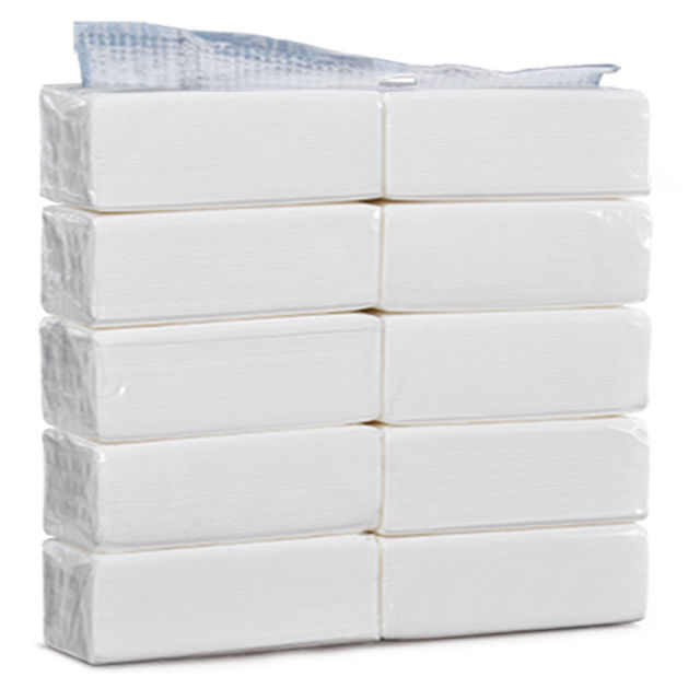 105g吸収性のトイレット ペーパーのティッシュのナプキンのペーパー2Ply /150を引出す大きいパックを木材パルプ